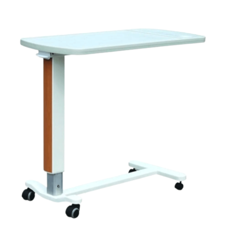 Hydraulic Overbed Table (Wood)