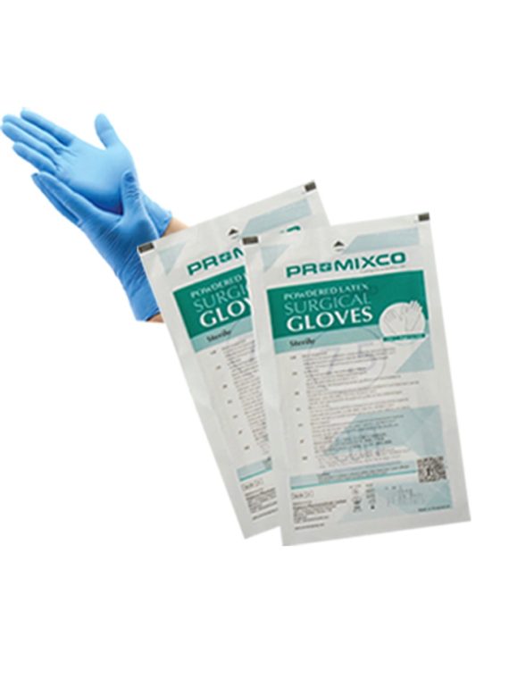 Powdered Latex Surgical Gloves