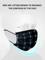 10/50/100/200PCS Disposable Mask Earloop Pink Bule Black White Mouth Masks 3 Layers Meltblown Non-Woven Breathable Face Mask