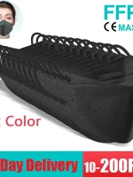 10 Days Delivery! Approved FFP2 Mask Hygienic Safety Dust Respirator Reusable Adult Face Masks FPP2 Mascarillas KN95 Fish Mask