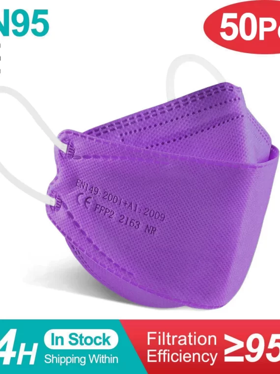 10 Days Delivery! Approved FFP2 Mask Hygienic Safety Dust Respirator Reusable Adult Face Masks FPP2 Mascarillas KN95 Fish Mask