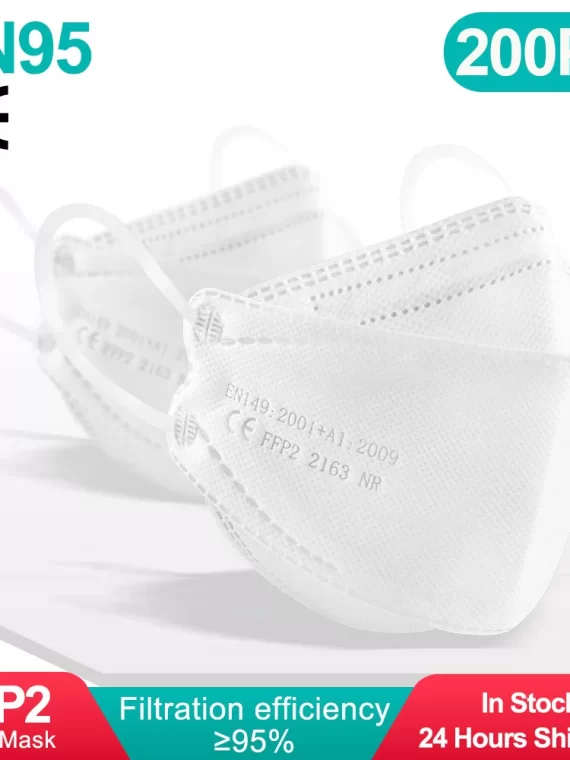 10 Days Delivery! Approved FFP2 Mask Hygienic Safety Dust Respirator Reusable Adult Face Masks FPP2 Mascarillas KN95 Fish Mask