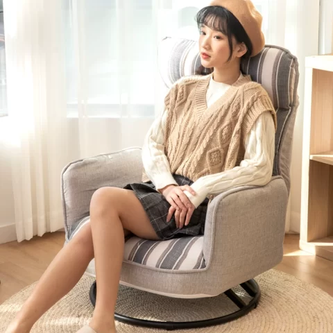 Foldable Fabric Japanese-Style Bed Bay Window Bean Bag Sofa