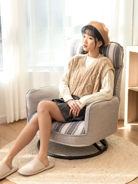 Foldable Fabric Japanese-Style Bed Bay Window Bean Bag Sofa