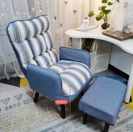 Foldable Fabric Japanese-Style Bed Bay Window Bean Bag Sofa