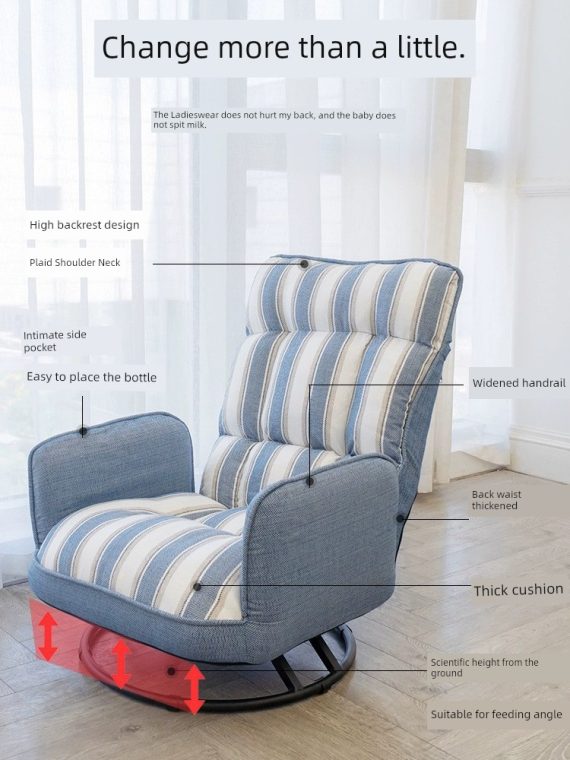 Foldable Fabric Japanese-Style Bed Bay Window Bean Bag Sofa