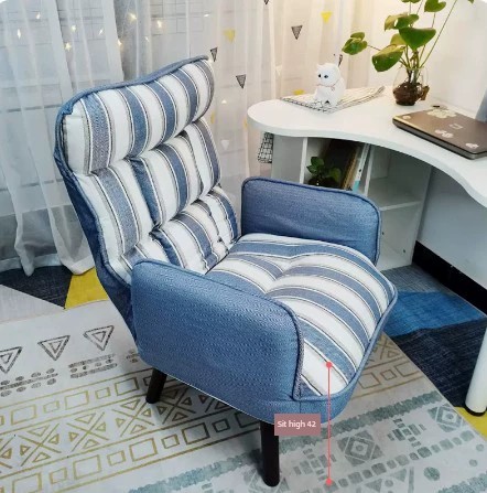 Foldable Fabric Japanese-Style Bed Bay Window Bean Bag Sofa