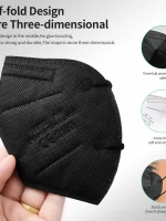 10-200PCS mascarillas fpp2 Black KN95 CE Certified FFP2 face mask mascarilla kn95 5Layers Non-wove Adult ffp2 mask kn95 reusable
