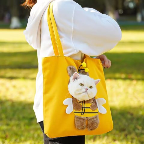 Cat Doll Side Bag – Cute & Stylish Bag for Kids and Teens