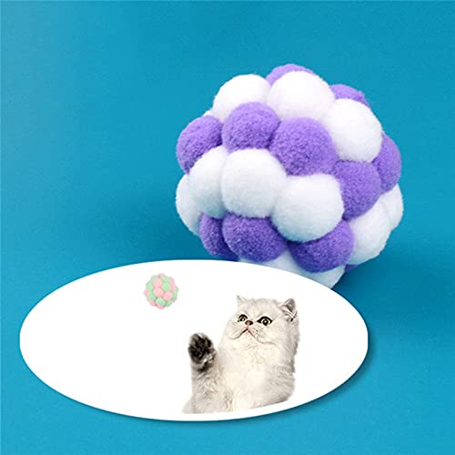 Dora kitten Cat Jingle Ball Plush – Fun & Interactive Cat Toy