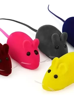 Colorful Little Mouse Toy – Fun & Interactive Cat Toy