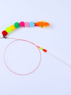 Cat Toy String Ball Teaser Toy – Fun & Interactive Play for Cats